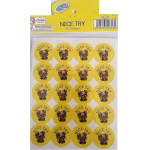 NICE TRY (60 STICKERS)   